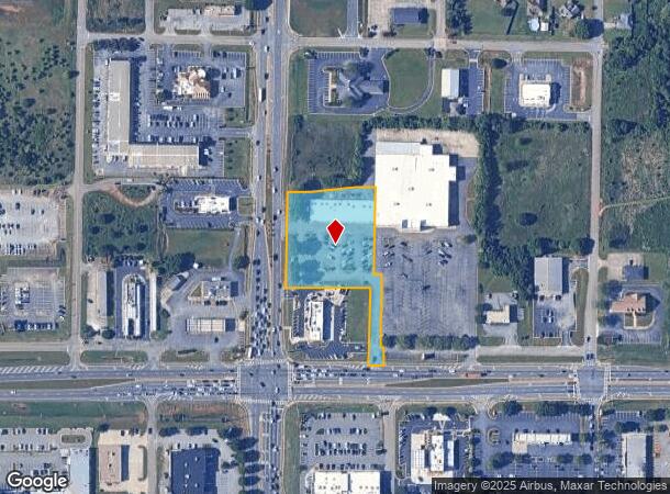 789 Highway 96, Bonaire, GA Parcel Map