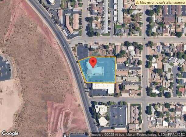  555 S Bluff St, Saint George, UT Parcel Map