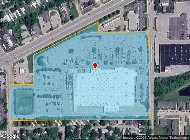 2373 E Main St, Plainfield, IN Parcel Map