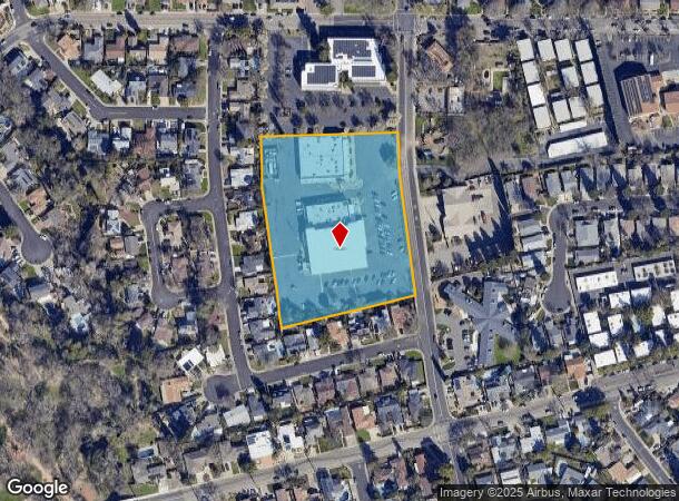  120 S Orchard Ave, Vacaville, CA Parcel Map