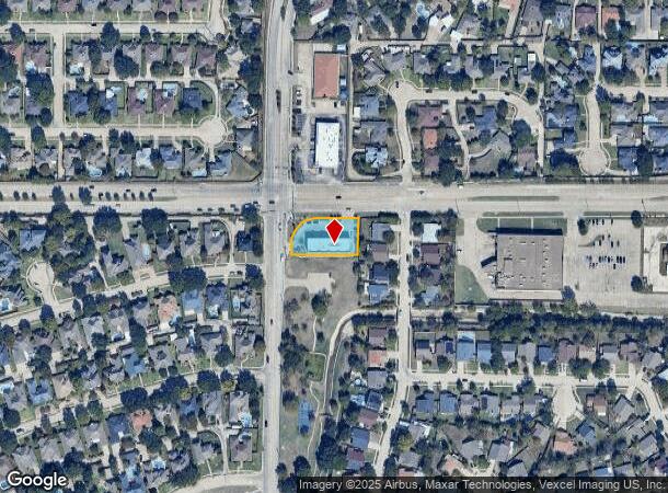 2300 Keller Springs Rd, Carrollton, TX Parcel Map