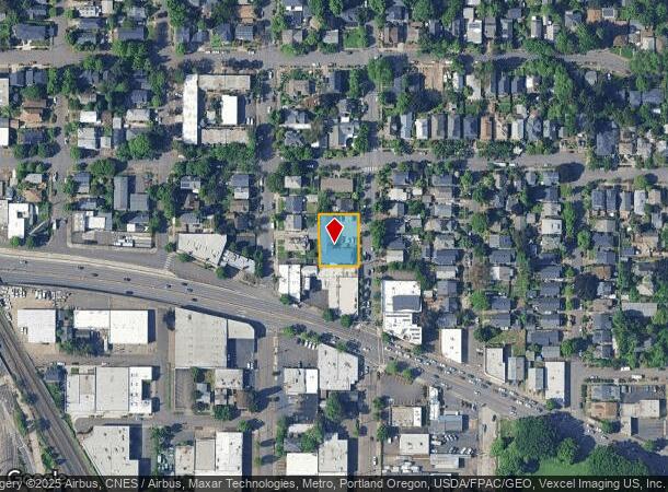  3125 Se 21St Ave, Portland, OR Parcel Map