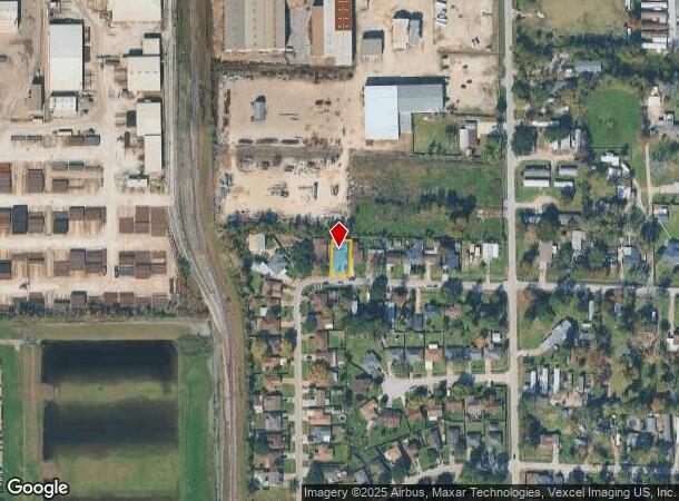 16011 Clearmeadow St, Channelview, TX Parcel Map