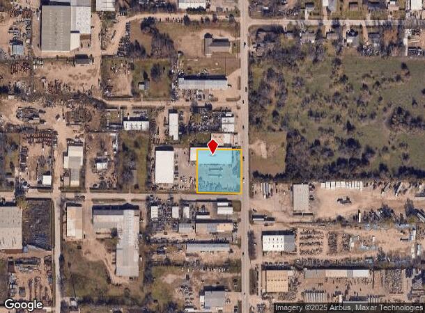 2017 S Peachtree Rd, Balch Springs, TX Parcel Map