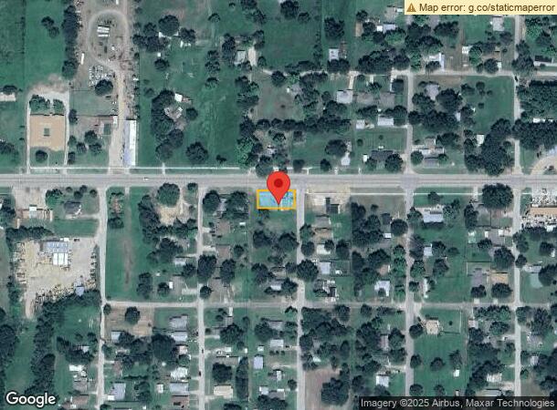  1003 W Columbia St, Okemah, OK Parcel Map