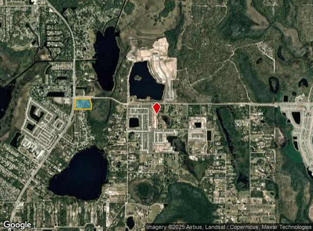  2863 N Narcoossee Rd, Saint Cloud, FL Parcel Map
