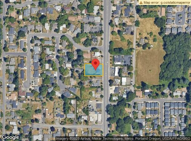  4185 Sw 185Th Ave, Beaverton, OR Parcel Map