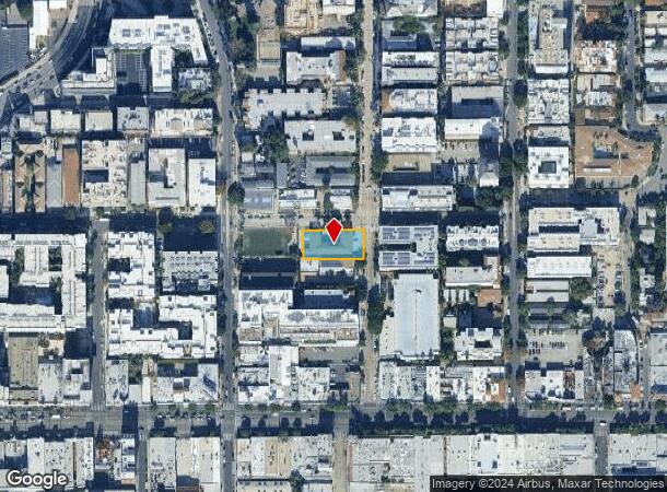  6666 Yucca St, Los Angeles, CA Parcel Map