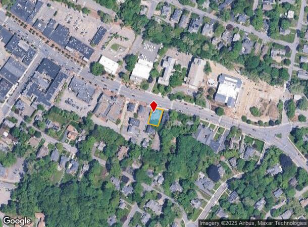  1628 Massachusetts Ave, Lexington, MA Parcel Map