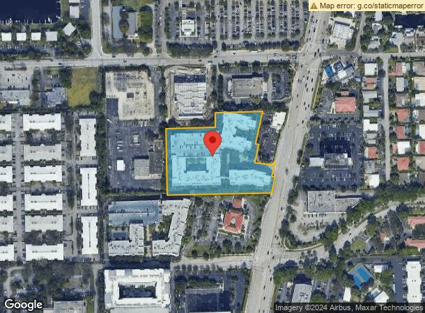  1631 S Federal Hwy, Pompano Beach, FL Parcel Map