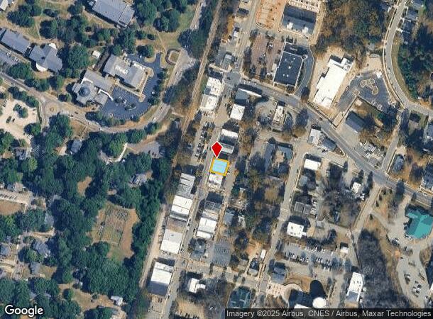  139 S White St, Wake Forest, NC Parcel Map