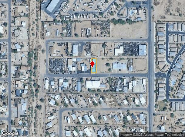  1442 E 18Th Ave, Apache Junction, AZ Parcel Map