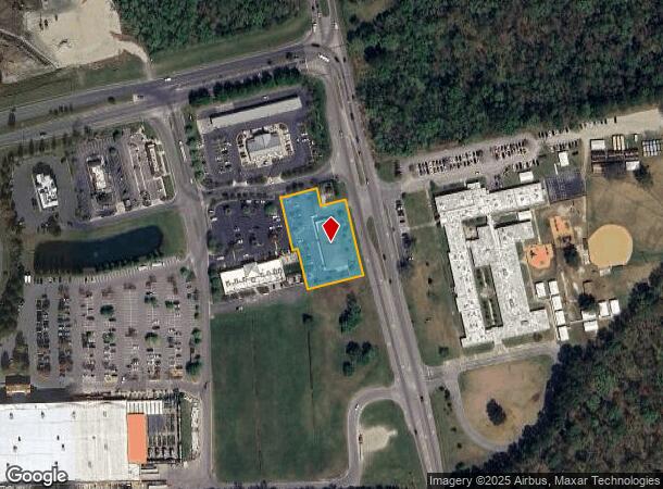  133 Hillcrest Pky, Chesapeake, VA Parcel Map