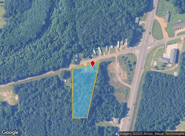  105 W Jess Lyons Rd, Columbus, MS Parcel Map