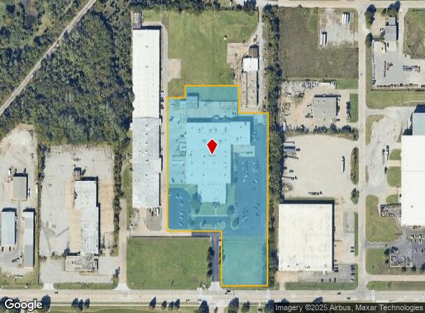 2931 E Apache St, Tulsa, OK Parcel Map