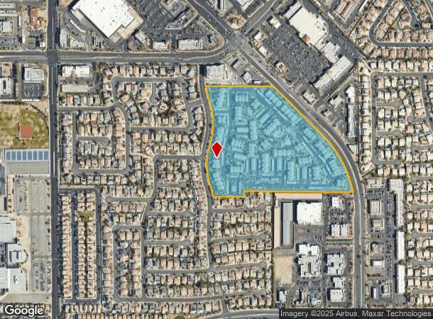  10701 S Eastern Ave, Henderson, NV Parcel Map