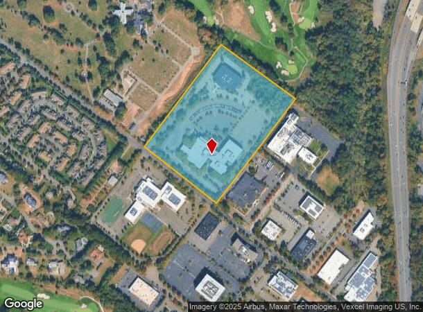 115 W Century Rd, Paramus, NJ Parcel Map