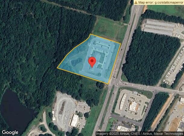  9900 Fayetteville Rd, Raleigh, NC Parcel Map