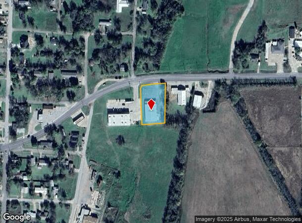 1102 E Main St, Honey Grove, TX Parcel Map