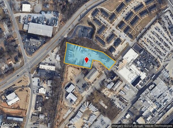  966 Davis St, Gainesville, GA Parcel Map
