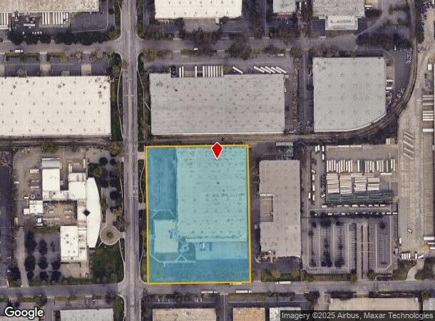 16290 Shoemaker Ave, Cerritos, CA Parcel Map