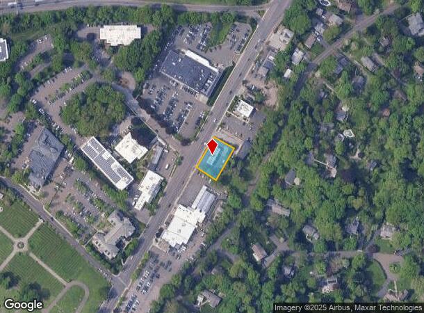 1358 Post Rd, Darien, CT Parcel Map