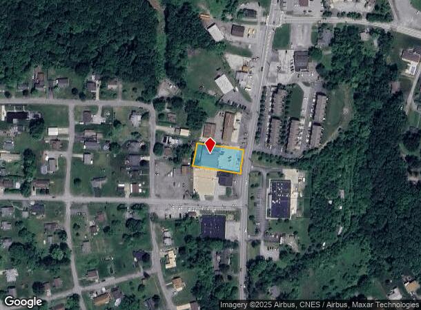  3399 Brodhead Rd, Aliquippa, PA Parcel Map