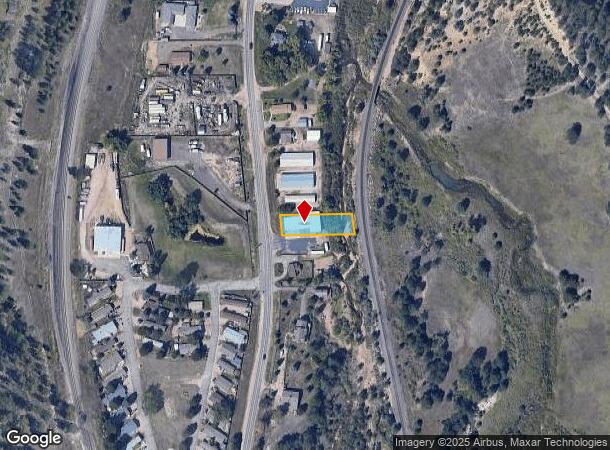  9584 Spruce Mountain Rd, Larkspur, CO Parcel Map