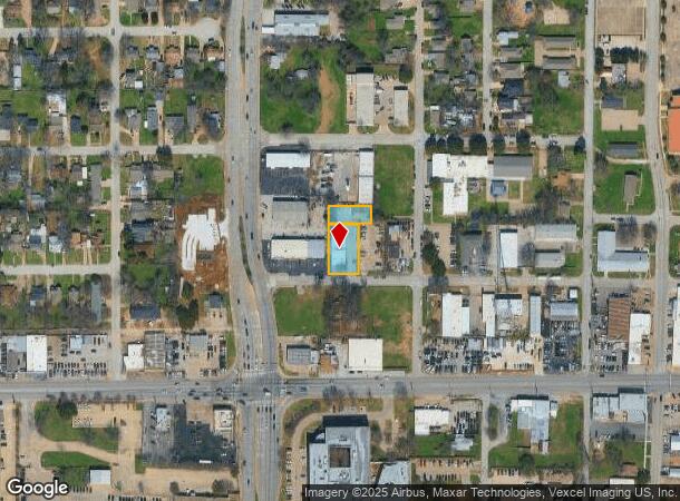  605 Prairie St, Fort Worth, TX Parcel Map