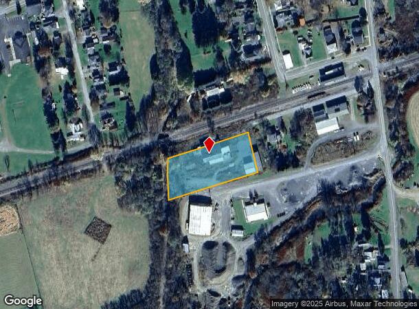 25 Railroad Ave, Worcester, NY Parcel Map