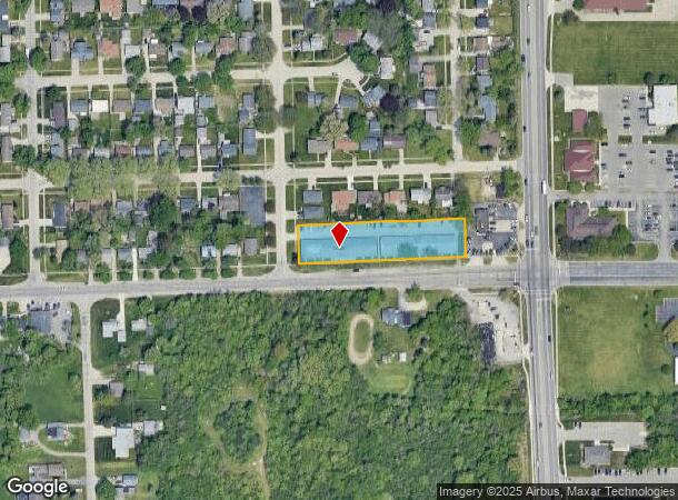 3807 Lippincott Blvd, Flint, MI Parcel Map