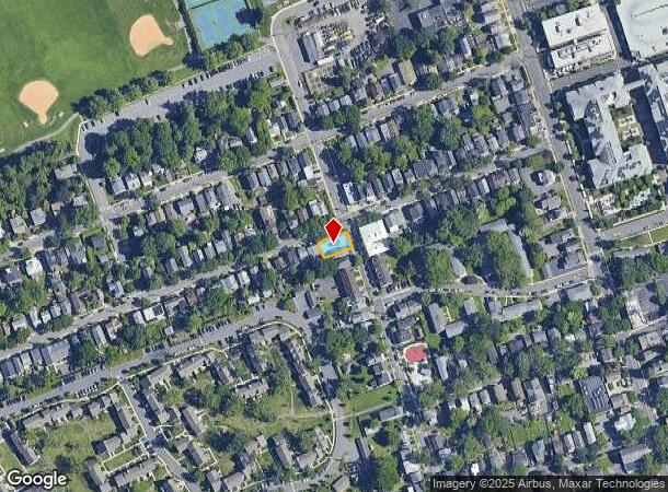 48 Leigh Ave, Princeton, NJ Parcel Map