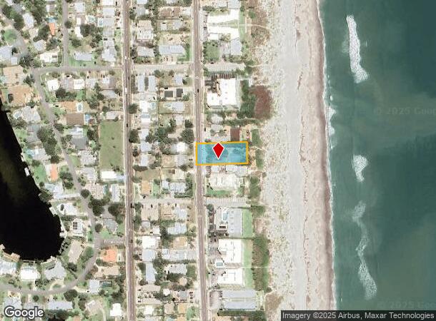 1461 S Atlantic Ave, Cocoa Beach, FL Parcel Map