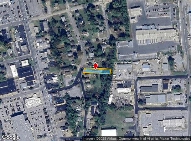 1607 Wayne St Ne, Roanoke, VA Parcel Map