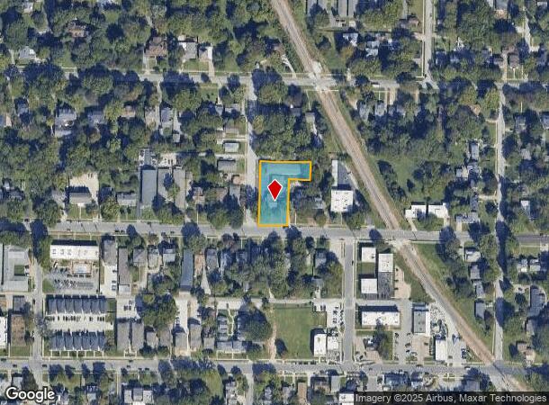 1403 E Elm St, Springfield, MO Parcel Map