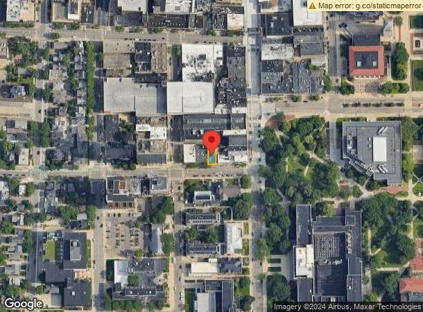  611 E William St, Ann Arbor, MI Parcel Map