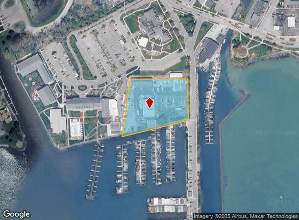 808 S Main St, Canandaigua, NY Parcel Map