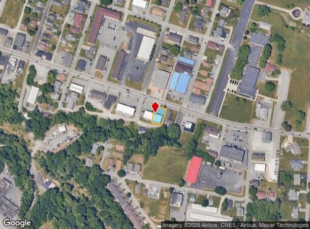  University Ave, Morgantown, WV Parcel Map