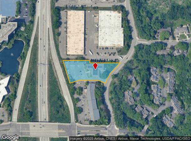  5750 Lincoln Dr, Minneapolis, MN Parcel Map