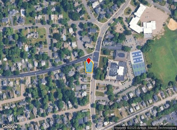 529 Washington St, Braintree, MA Parcel Map
