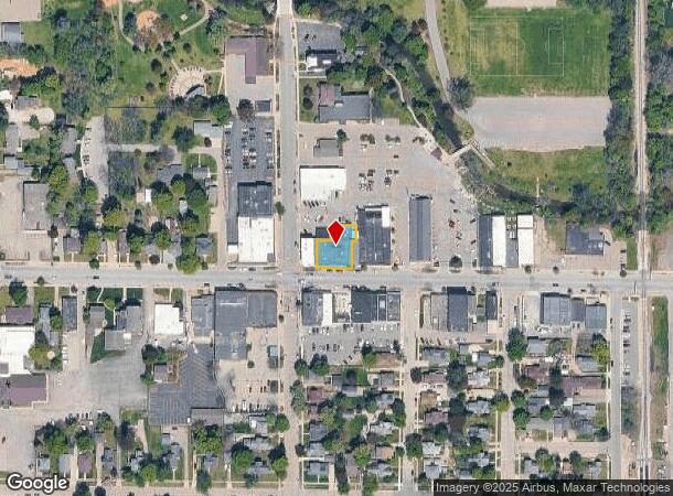  133 E Division St, Sparta, MI Parcel Map
