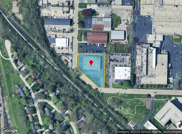 2350 W Florist Ave, Milwaukee, WI Parcel Map