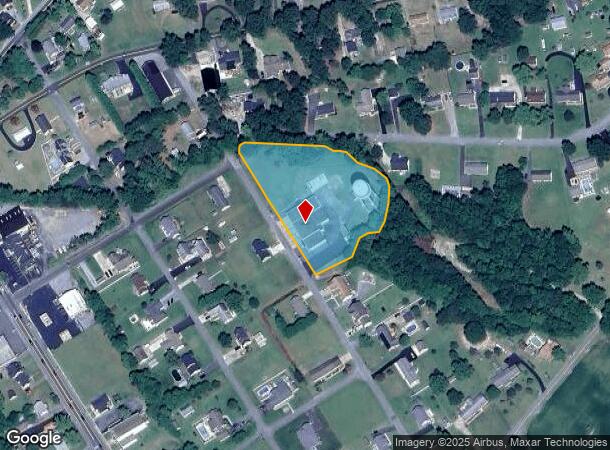 31818 Waples St, Dagsboro, DE Parcel Map
