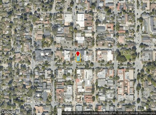  Ocean Ave, Carmel, CA Parcel Map