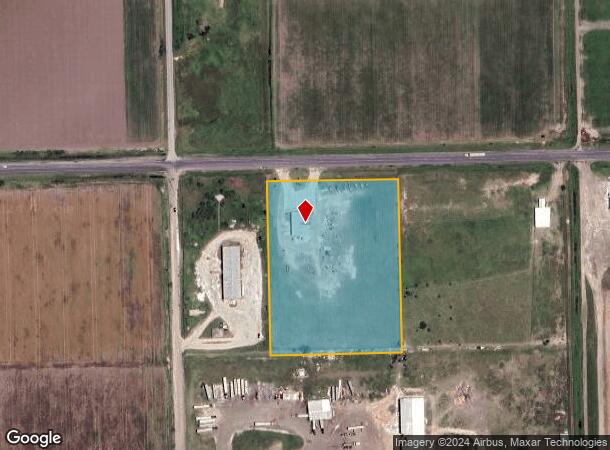  5627 E Military Hwy, Weslaco, TX Parcel Map