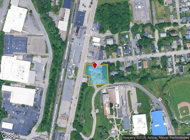  710 W Boylston St, Worcester, MA Parcel Map