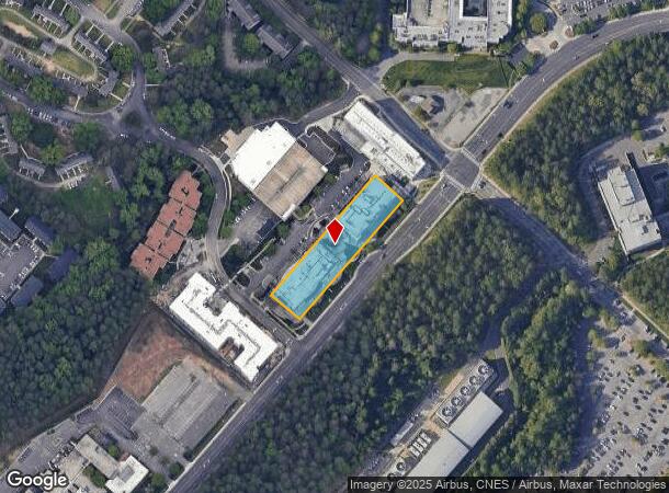  2812 Erwin Rd, Durham, NC Parcel Map