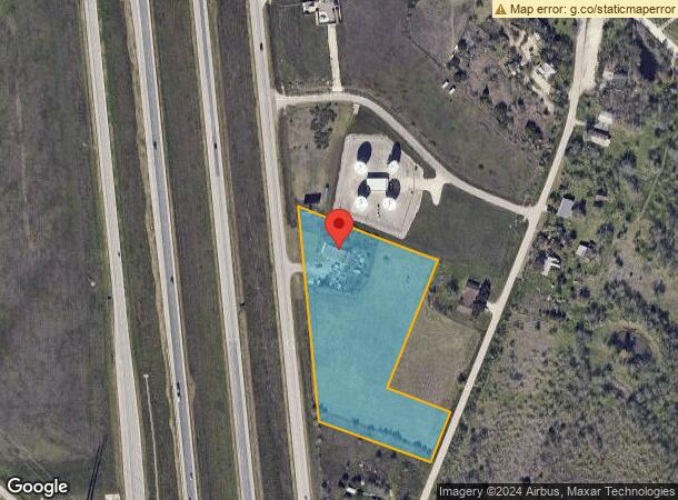  8956 N Us Highway 183, Lockhart, TX Parcel Map