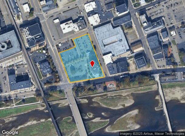  1 E Chemung Canal Plz, Elmira, NY Parcel Map