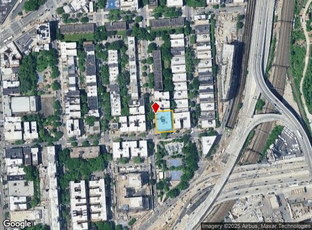  1010 Bryant Ave, Bronx, NY Parcel Map